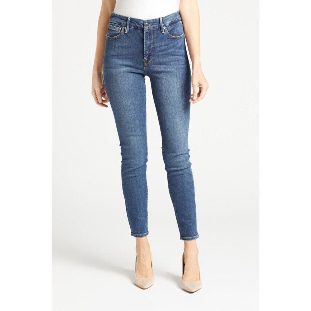 Good American Womens Good Legs Blue069 Skinny Jeans Size 4/27